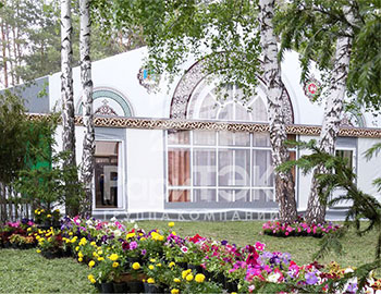 Оригинальные павильоны в Барнауле