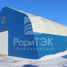 Warehouse 18x18x10 for storage of materials, Republic of Tatarstan.