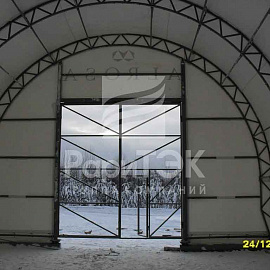 Hangar 16x10x7 m., For storage and repair of vehicles, Republic of Sakha-Yakutia.