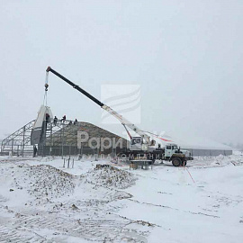 Warehouse 64х24х6 m., For storage, Irkutsk region