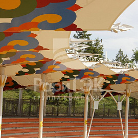 Tribune awning, Almetyevsk