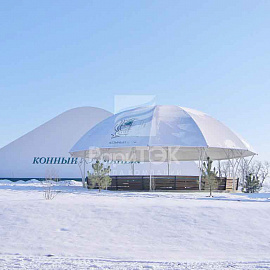 Awning horse riding arena