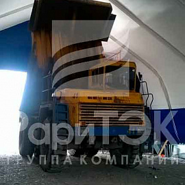Hangar 21x18x10 for storage and repair of vehicles, Republic of Sakha-Yakutia.