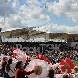 Tribune awning, Naberezhnye Chelny