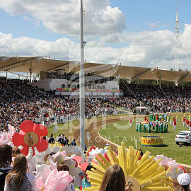 Tribune awning, Naberezhnye Chelny